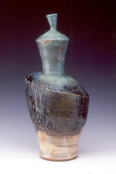 Moba, high fire stoneware vase.