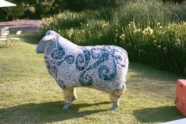 Molly near completion on display at the Arboretum